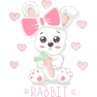 Carrot Unicorn Rabbit